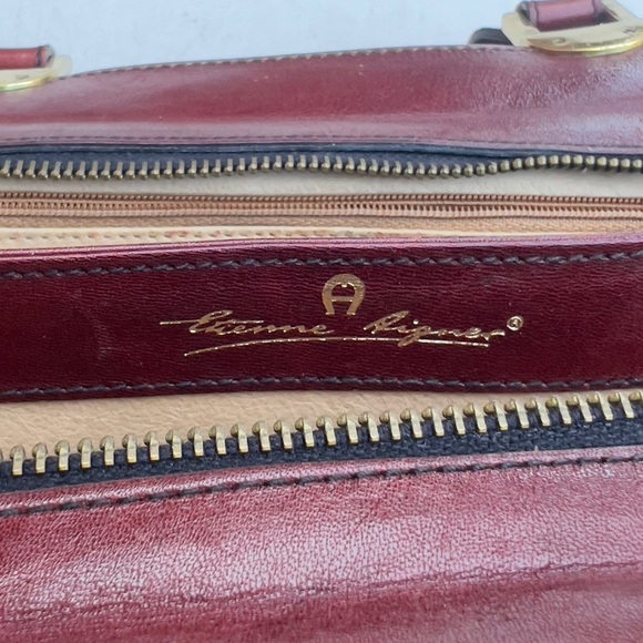 European Genuine Leather Burgundy Bag - Picture 4 of 6